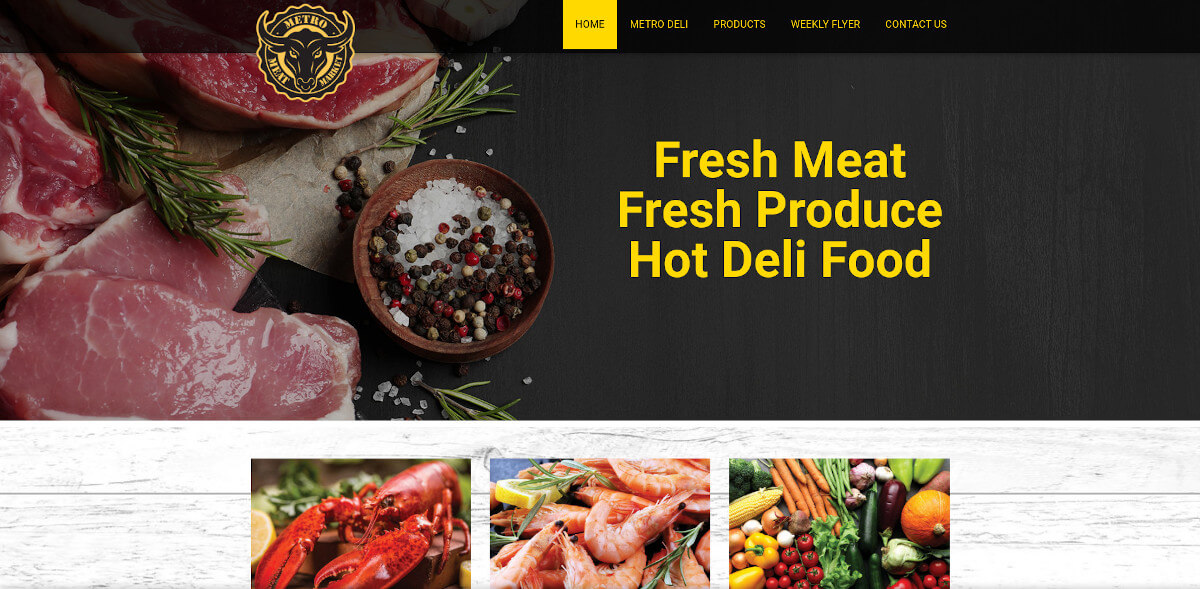Metro Meat Market - TLS Mobile Friendly Website