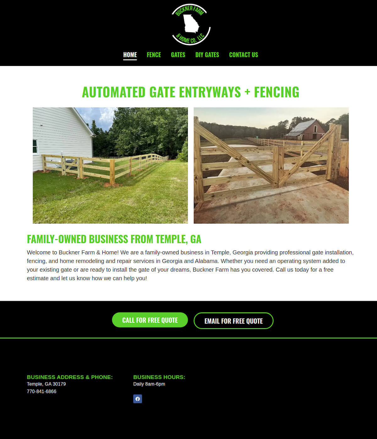 Buckner Farm & Home Co. LLC - TLS Mobile Friendly Website